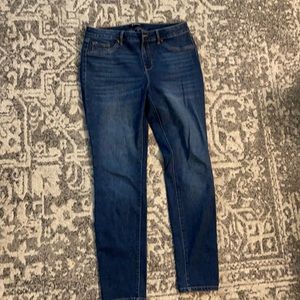 d. jeans Dark Wash Skinny Jeans Size:10